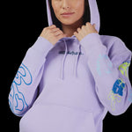Womens Hello Future Pullover Hoodie