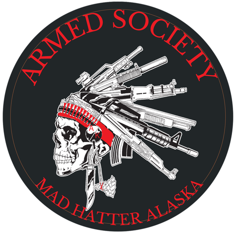 Armed Society  Sticker Circle
