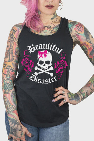 BELLA ROSE LACEBACK TANK