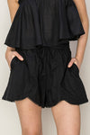 LACE DETAIL SHORT HF24A534