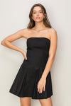 STRAPLESS DRESS