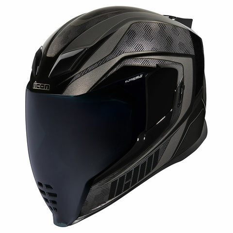 icon aitflight helmet ICON Airflite Rubatone Black Full Face Helmet M