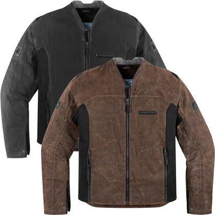 ICON 1000 OILDALE JACKET GREY MD