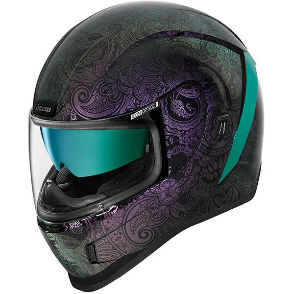 ICON HELMET AFRM RUB Black XL 0101-12097